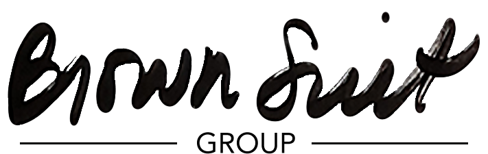 BrownSuitGroupLogo Handwriting